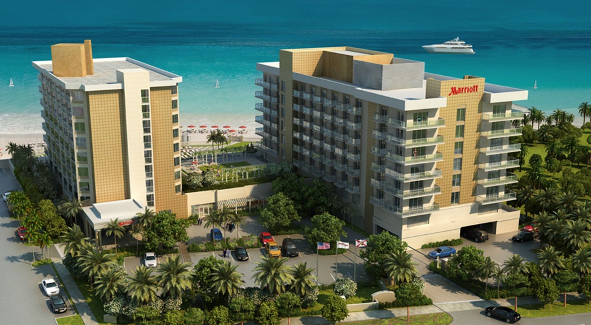 Fort Lauderdale Marriott Pompano Beach Resort&Spa Esterno foto